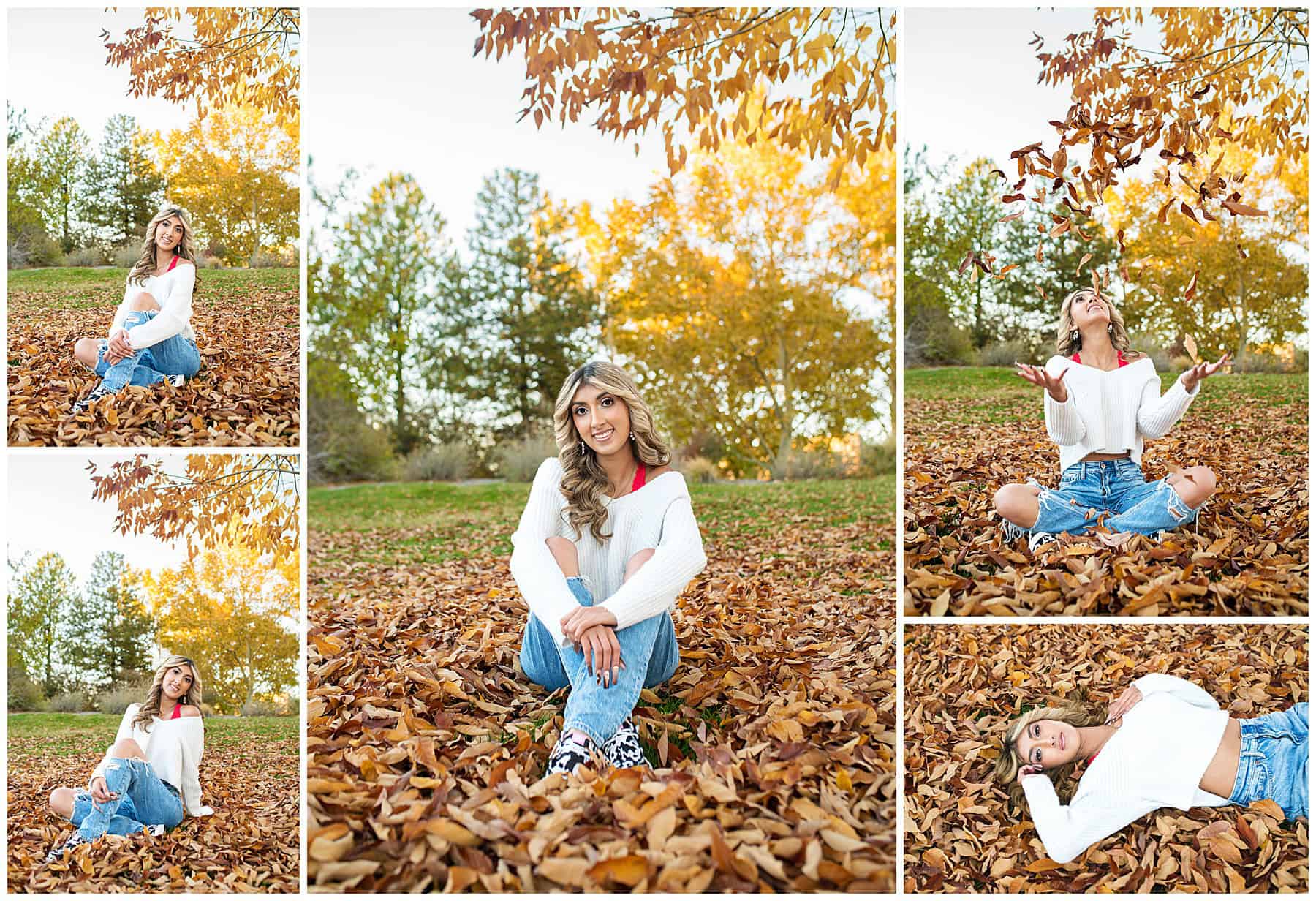 Rio rancho High School Graduate at her Albuquerque, New Mexico senior Portrait session. 