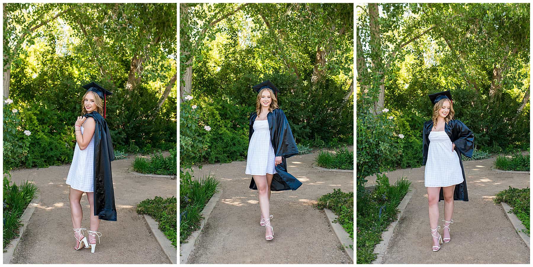 teen posing in soft natural light