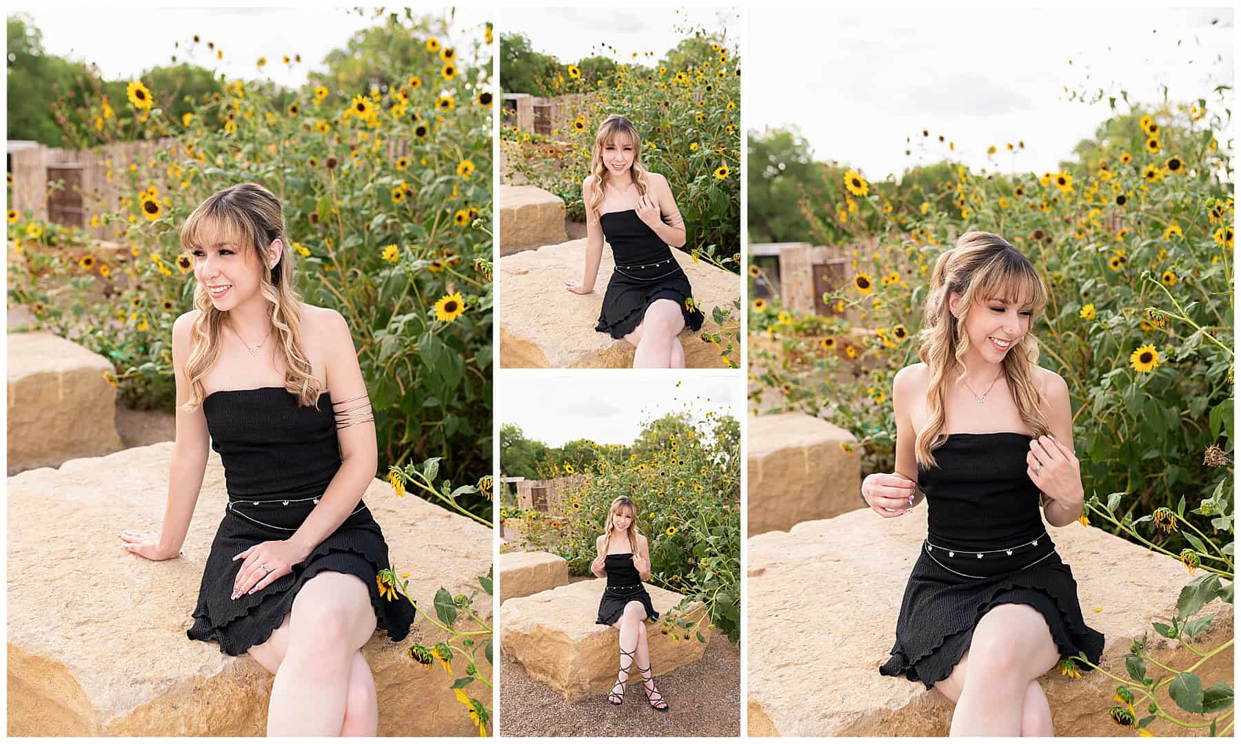 teen enjoying senior photo session in New Mexico