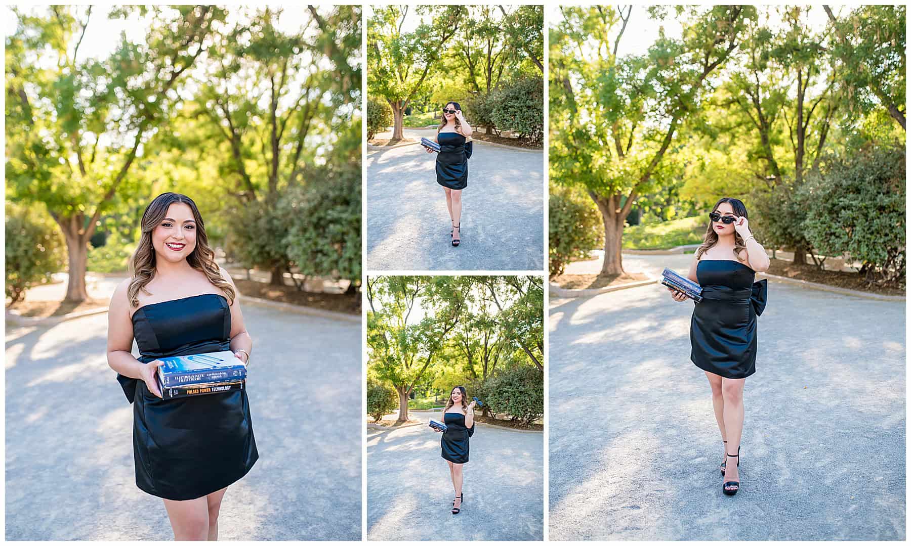 UNM graduation photos on campus