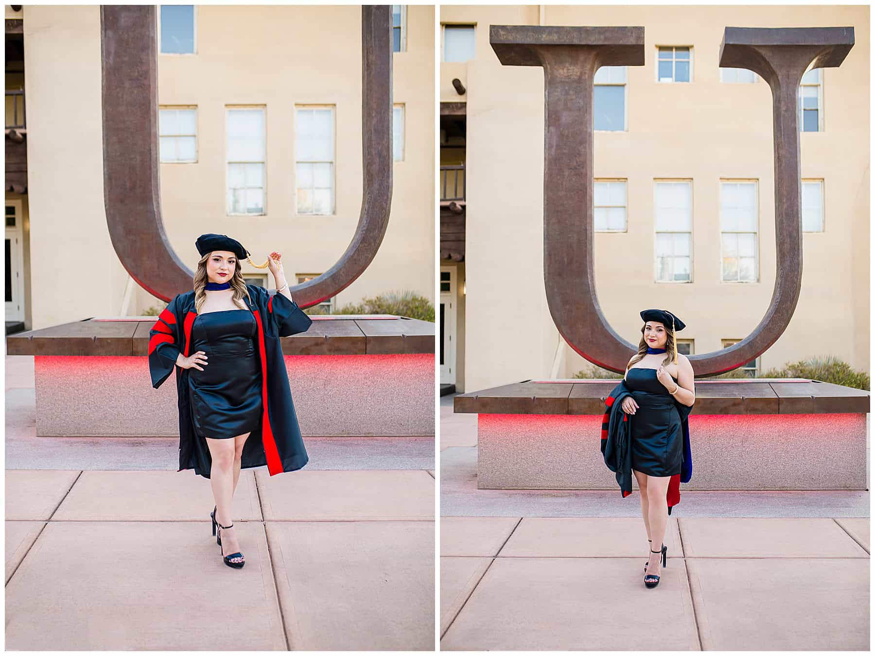 University of New Mexico graduation portrait