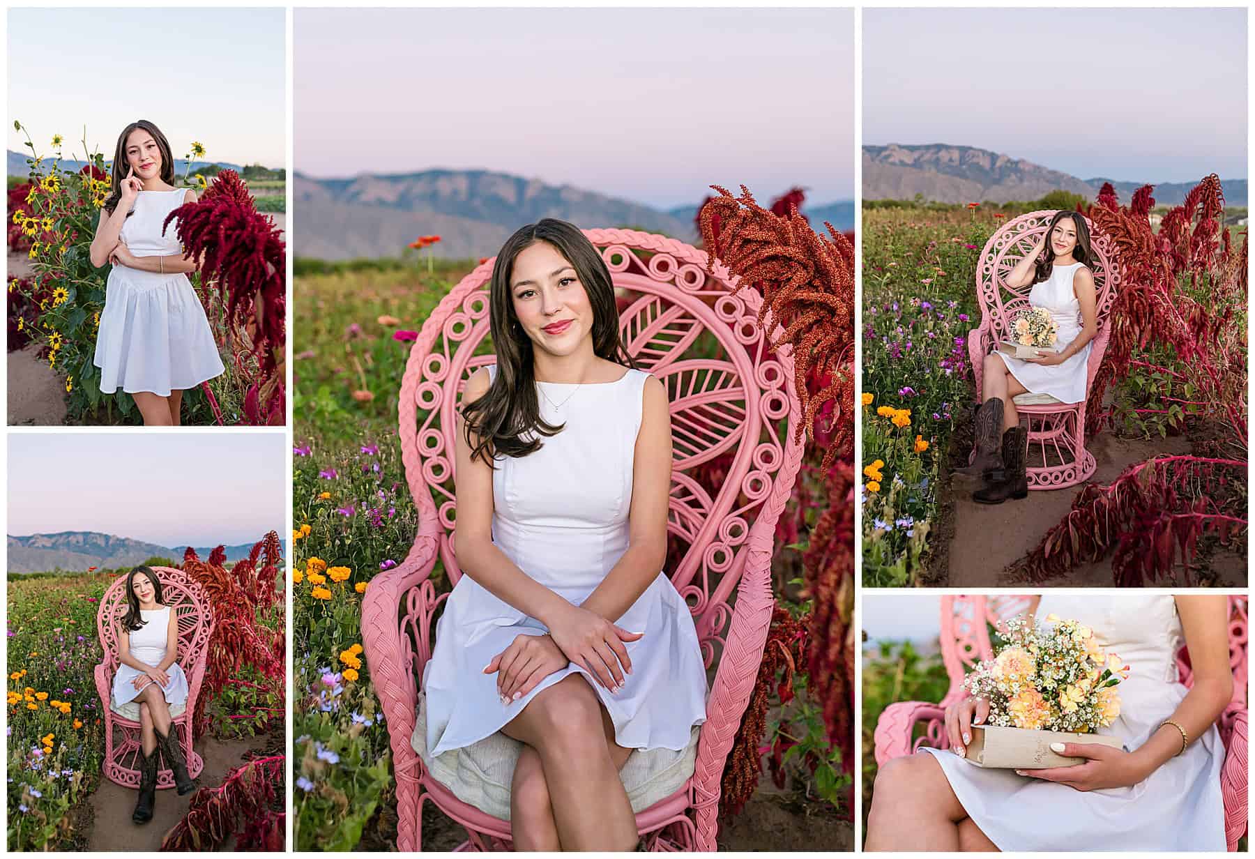 Rio Rancho Senior Pictures with her bible 